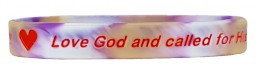 Renew Your Mind ROMANS 8:28 LOVE GOD? Silicone Wristband